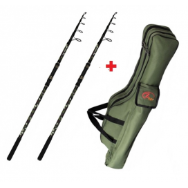 Zfish Combo 2x Prut Kingstone 3,6 m 3 lb + Pouzdro Zfish Combo 2x Prut Kingstone 3,6 m 3 lb + Pouzdro