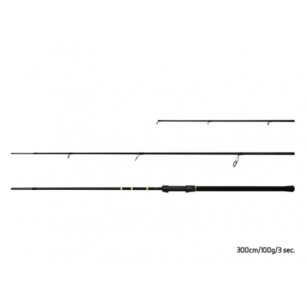 Delphin Prut Feedera 3 m 100 g 3 díl+2 Špičky