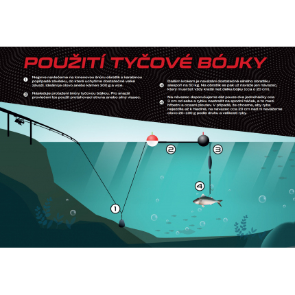 DK Fishing Teleskopická Sumcová Bójka L