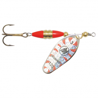 Mistrall třpytka Scorpion velikost 3 hmotnost 12g vzor 21 Mistrall třpytka Scorpion velikost 3 hmotnost 12g vzor 21