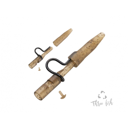 Zfish Závěsky Heavy Duty Clip Pin & Tail Rubber 6 ks