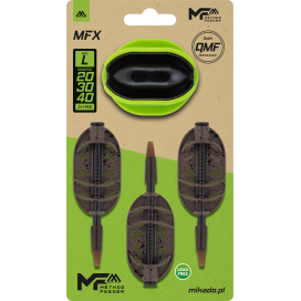 Mikado Feeder Method Feeder Mfx Q.m.f. Vel L  Sada 20+30+40g + Feeder Mould 1 Sada