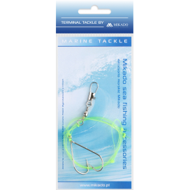 Mikado Mořský Návazec Simple Boom Rig 0.60mm Háček: 1/0 1 Ks
