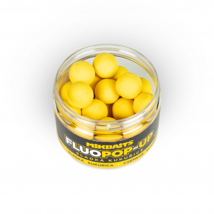 Mikbaits Plovoucí Fluo Boilie 150ml 18mm