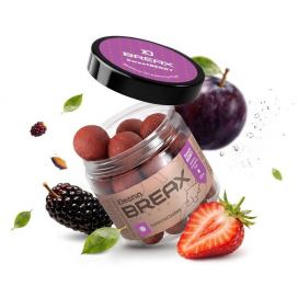 Delphin Vyvážené Boilies BreaX SweetBERRY Moruše Jahoda Švestka 100 g