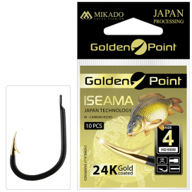 Mikado Háček Golden Point Iseama Vel. 8 Gb 10 Ks