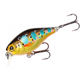 Mikado Wobler Fishunter Bold Head 4cm/brown Trout Plovoucí 1 Ks