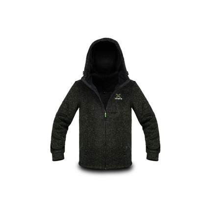 Delphin Outdoorová Mikina S Kapucí Ixtera Camotic