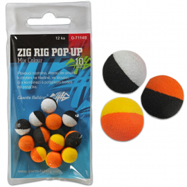 Giants Fishing Pěnové plovoucí boilie Zig Rig Pop-Up mix colour 14mm,12ks