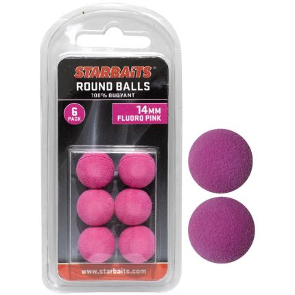 Starbaits Nástraha Round Balls 14mm 6ks