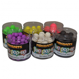 Akce Mikbaits Boilies Pop Up Fluo 250ml
