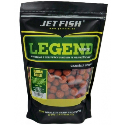 Jet Fish Boilies Legend Range 16mm 220g Banán-Chilli