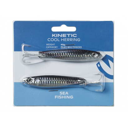 Kinetic Pilkr Cool Herring 2ks Black/silver