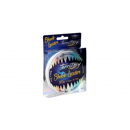 Mikado Šokový Vlasec Territory Shock Leader 45lbs 0.55mm 80m