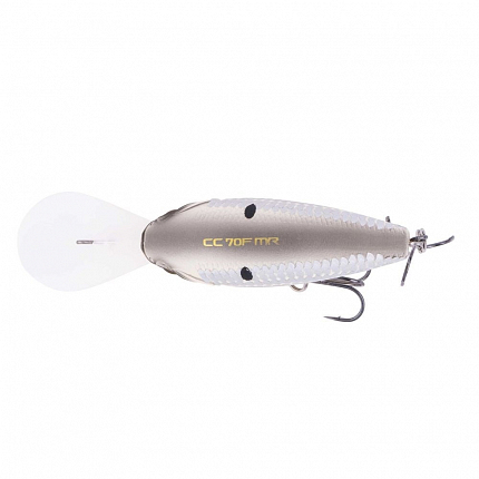 Shimano Wobler Lure Yasei Cover Crank Floating MR Matt White 7 cm 17 g