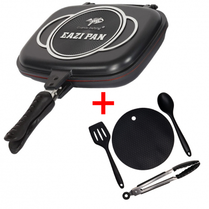 Giants fishing Pánev na vaření Eazi Pan Large + Sada silikonového náčiní Eazi Utensil Set ZDARMA! Giants fishing Pánev na vaření Eazi Pan Large + Sada silikonového náčiní Eazi Utensil Set ZDARMA!