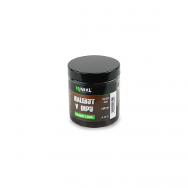 Nikl Black halibut pelety v dipu Calanus & Krill 15+20mm, 250ml