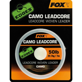 Fox Šňůra s Olověným Jádrem Edges Camo Leadcore 50lb 25m