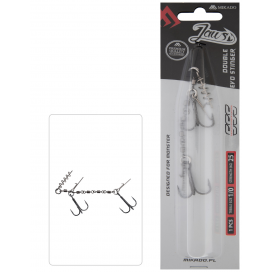 Mikado Stinger Jaws Double Evo Stinger 25kg Trojháčky Vel. 1/0 1 Ks