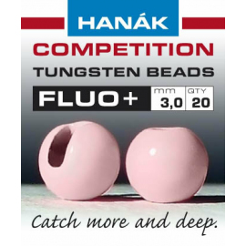 Hanák Tungstenové Hlavičky Fluo Starorůžová 20ks průměr: 4,0mm