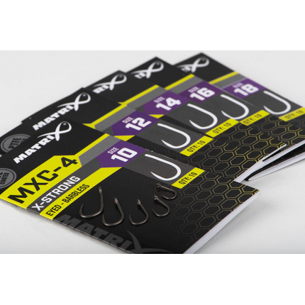 Matrix Háčky MXC-4 Barbless Eyed 10 ks