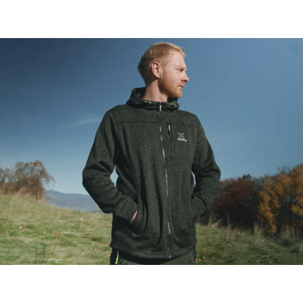 Delphin Outdoorová Mikina S Kapucí Ixtera Camotic