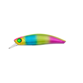 Wobler Curve Minnow - 6 cm/7,1 g/potápivý/modro-zeleno-růžová