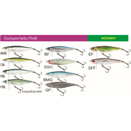 Salmo rybarske wobler thrill TH5 barva SFF