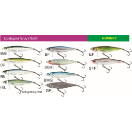 Salmo rybarske wobler thrill TH5 barva SFF