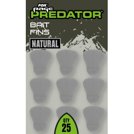 Fox Rage Predator Bait Fins - Natural