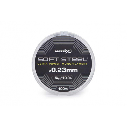 Matrix Vlasec Soft Steel Ultra Power Monofilament 100 m