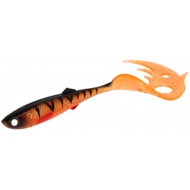 Mikado Nástraha Sicario Pike Tail 14cm/orange Perch 2 Ks