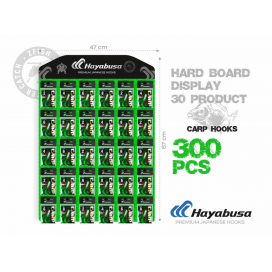 Hayabusa Akční Set Kaprových Háčků + Prodejní Tablo Zdarma!