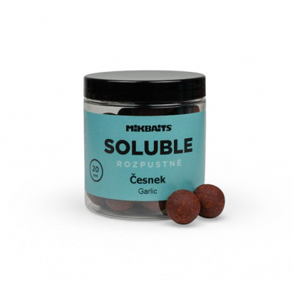 Rozpustné boilie 250ml - Česnek 20mm