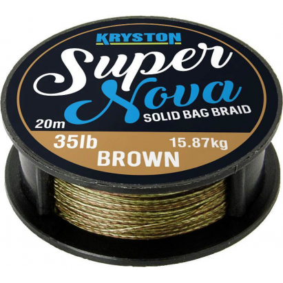 Kryston pletené šňůrky - Super Nova solid braid pískový 25lb 20m Kryston pletené šňůrky - Super Nova solid braid pískový 25lb 20m