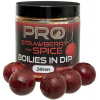Starbaits Boilies In Dip Pro Strawberry Spice 150g 
