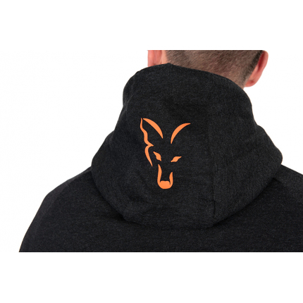 Fox Mikina Collection Lightweight Hoodie Orange Black
