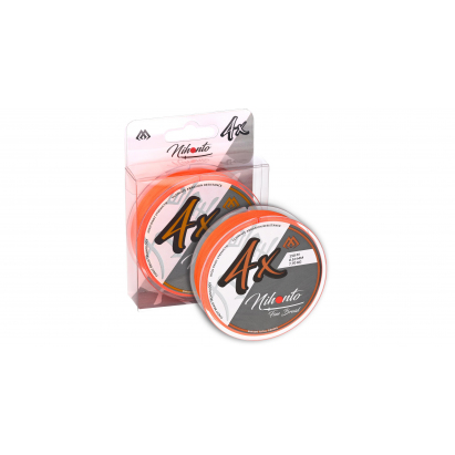 Mikado Pletená Šňůra Nihonto Fine Braid 150m Fluo oranžová