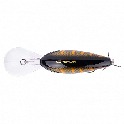Shimano Wobler Lure Yasei Cover Crank Floating MR Green Tiger 7 cm 17 g