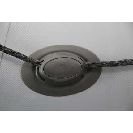 Elling Člun Forsag S Pevnou Skládací Podlahou Šedý 310