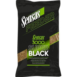 Sensas Krmení 3000 Feeder Super Black 1kg