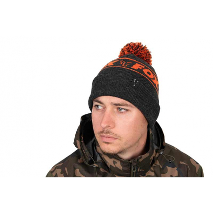 Fox Čepice Collection Bobble Black Orange