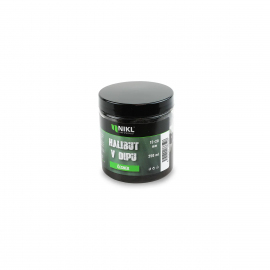 Nikl Black halibut pelety v dipu Česnek 15+20mm, 250ml