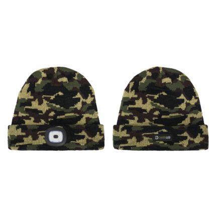 Zimní čepice Delphin CamouLED