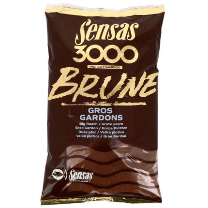 Sensas Krmení 3000 Brune Gross Gardons Velká Plotice Hnědá 1kg
