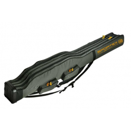 SPORTEX Pouzdro dvoukomorové 2024 pro 2-4 pruty V délka 150cm