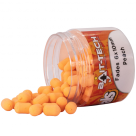 Bait-Tech Criticals Fades Wafters - Orange Peach 6x10 mm, 50 ml