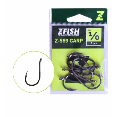Zfish Háčky Carp Hooks Z-569 Zfish Háčky Carp Hooks Z-569