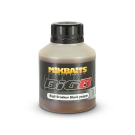 Mikbaits BiG booster 250ml - BigB Broskev Black pepper