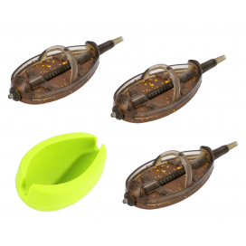 Mikado Krmítko Method Feeder "douglas" Q.m.f. System L Sada 3x50g + Forma 1 Ks